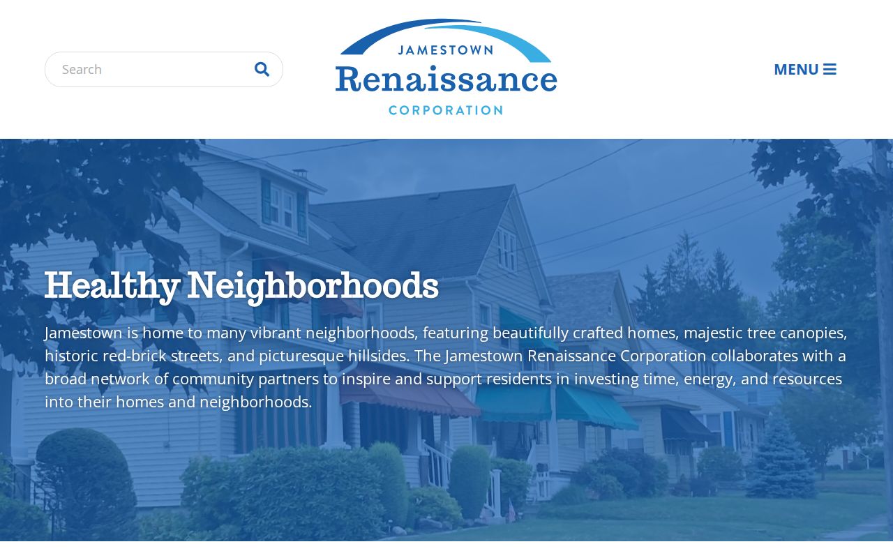 Jamestown neighbors community context from Jamestown Renaissance neighborhood partnerships